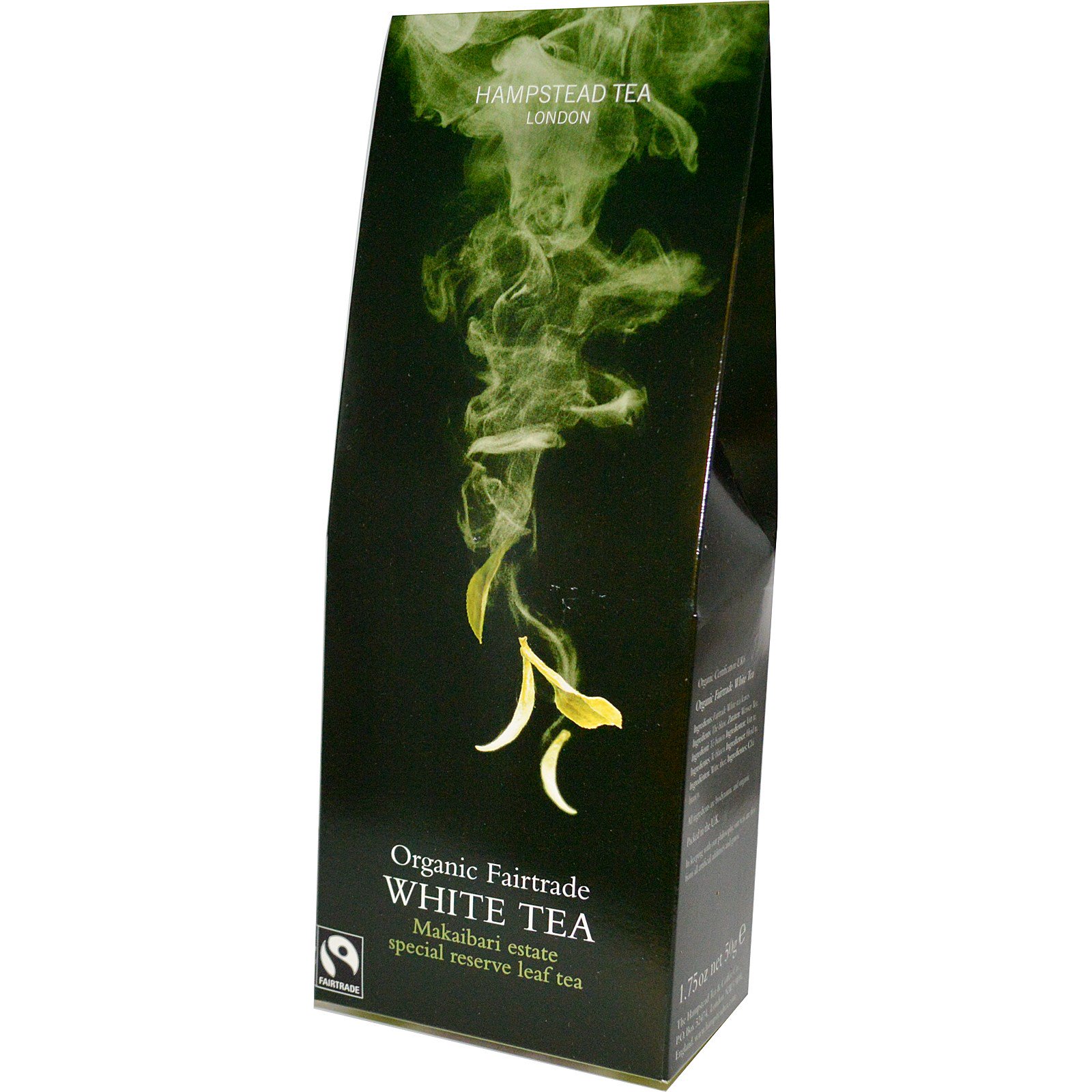 Hampstead Tea, Organic Fairtrade, White Tea, 1.75 oz (50 g) iHerb