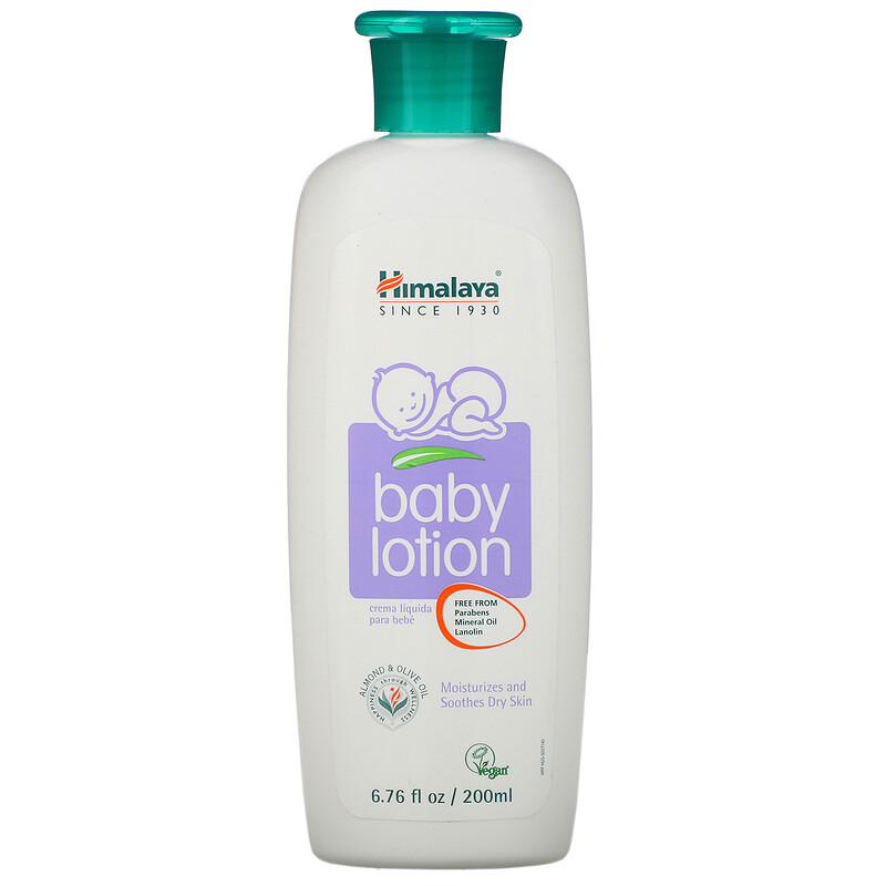Himalaya, Baby Lotion, Oils of Almond & Olive, 6.76 fl oz (200 ml) iHerb