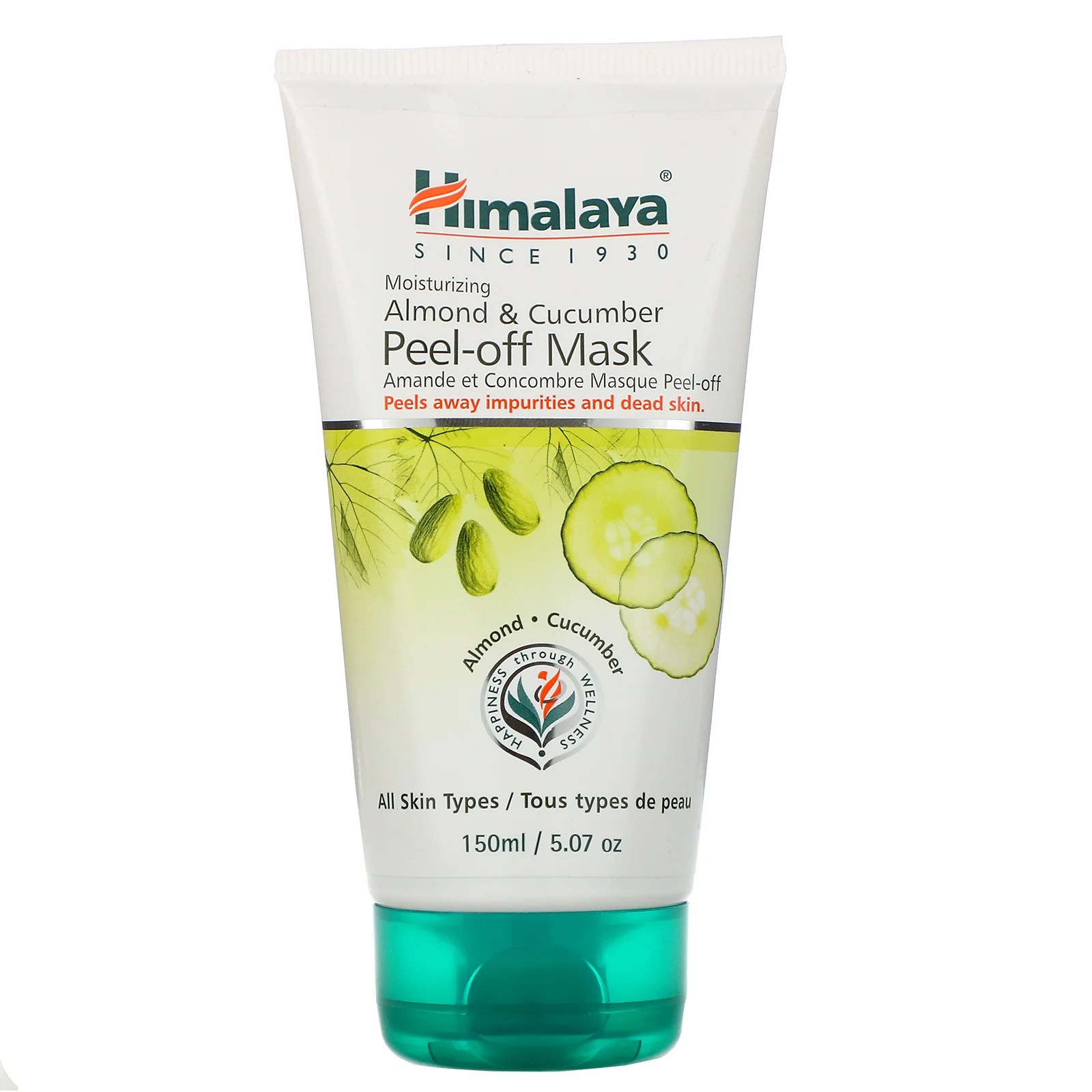 Himalaya, PeelOff Beauty Mask, For All Skin Types, Almond & Cucumber