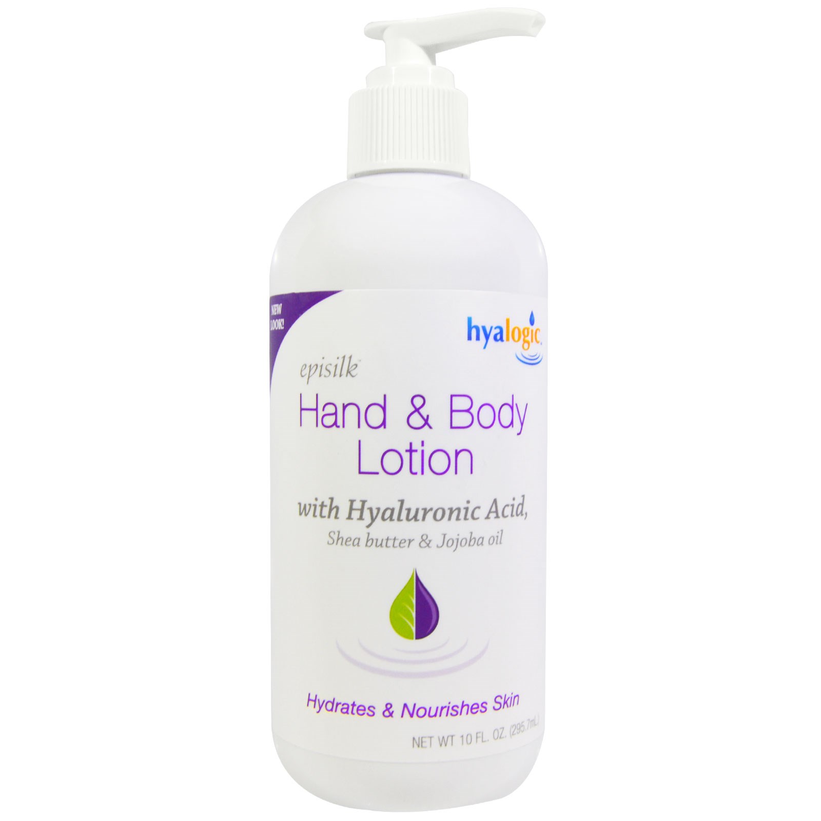 Hyalogic, Episilk, Hand & Body Lotion with Hyaluronic Acid, 10 fl oz