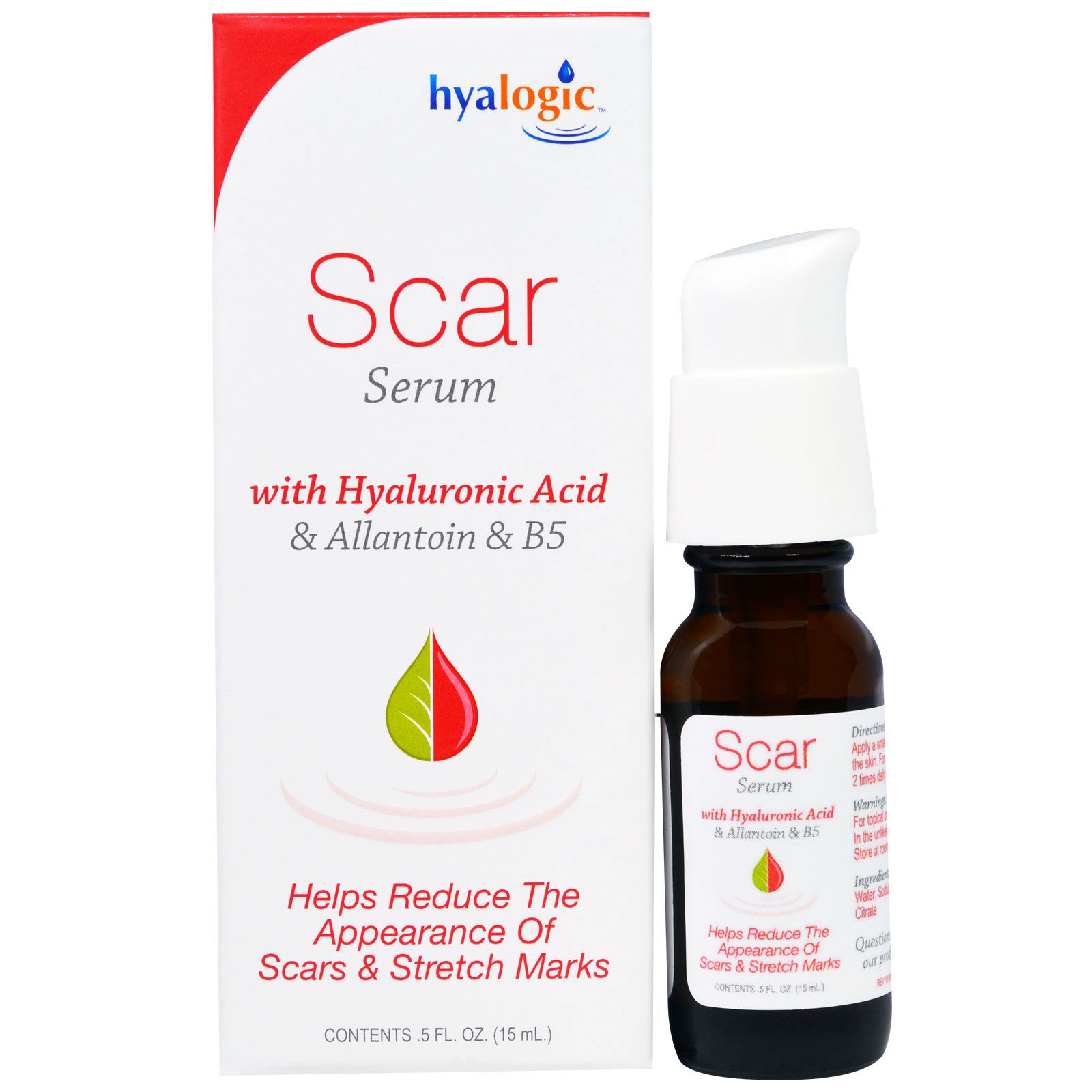 Hyalogic Scar Serum with Hyaluronic Acid Allantoin B5 5 fl oz 15 ml eBay
