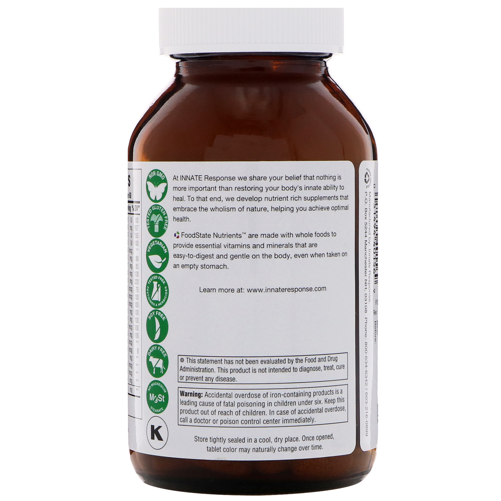 Innate Response Formulas, Baby & Me Multivitamin, 120 Tablets
