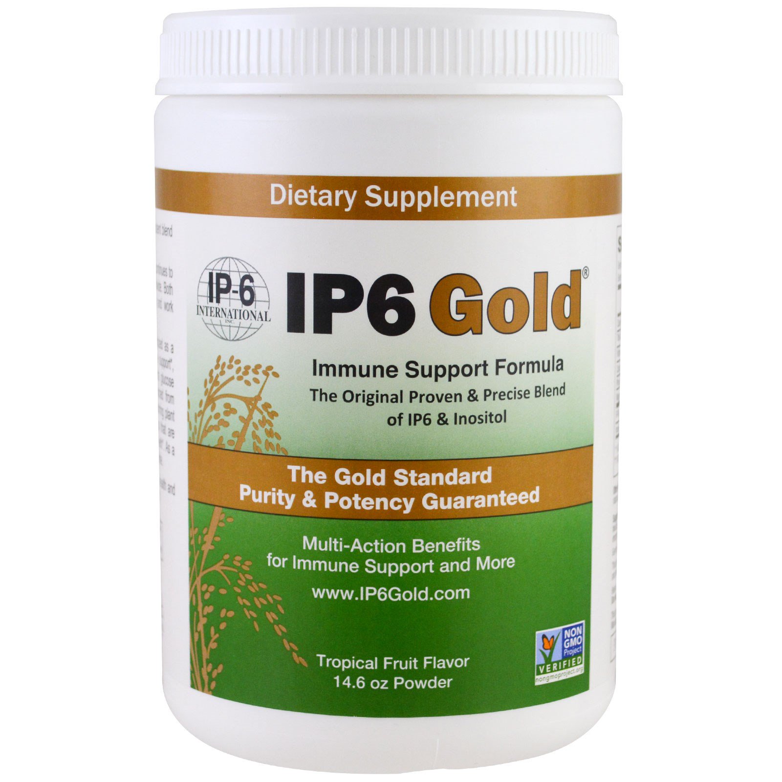 IP6 International, IP6 Gold, Immune Support Formula, Tropical Fruit