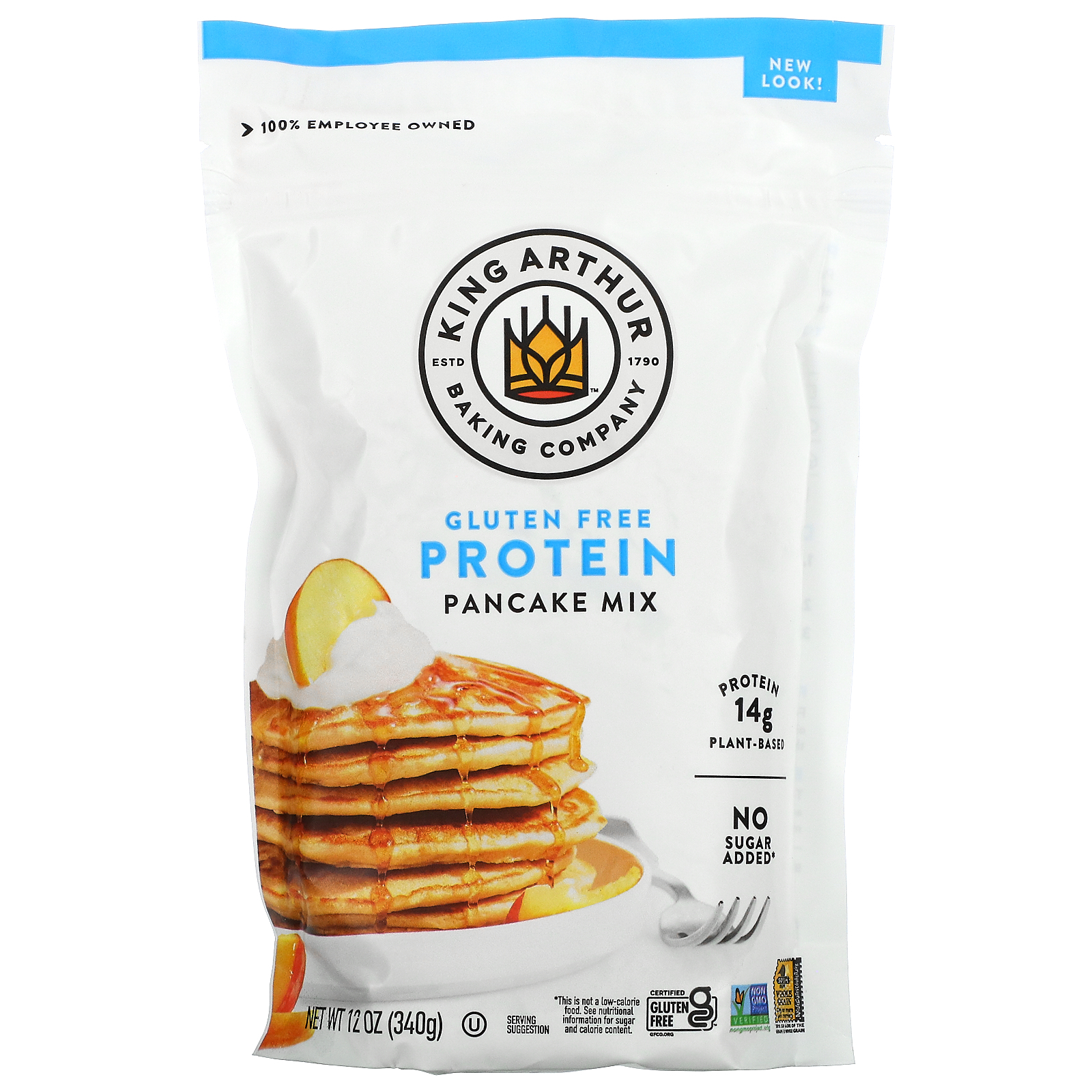 King Arthur Flour, GlutenFree Protein Pancake Mix, 12 oz (340 g)