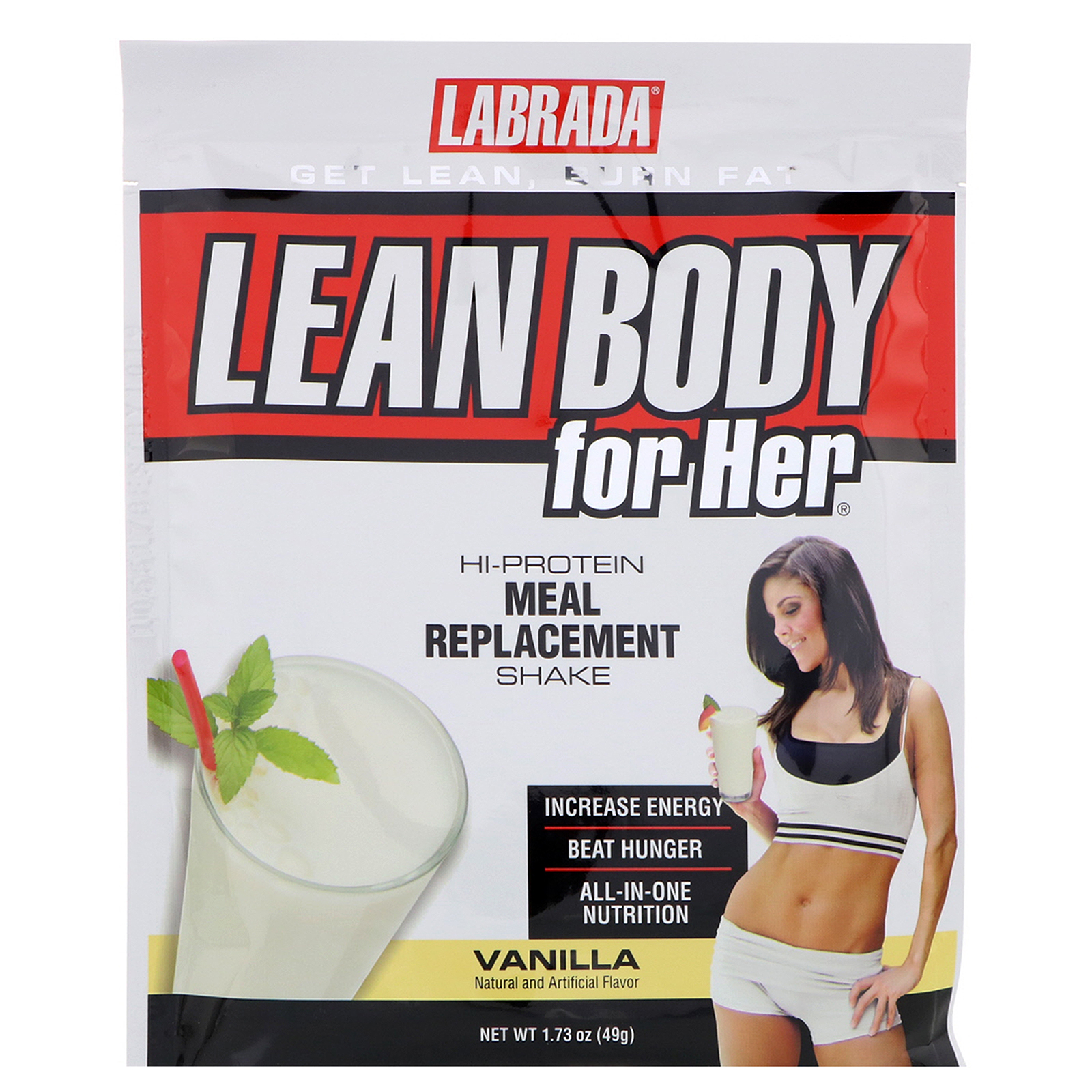 Labrada Nutrition, Lean Body for Her, HiProtein Meal Replacement Shake