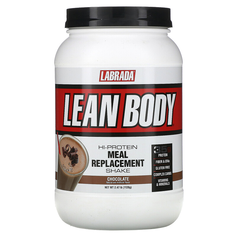 Labrada Nutrition, Lean Body, HiProtein Meal Replacement Shake