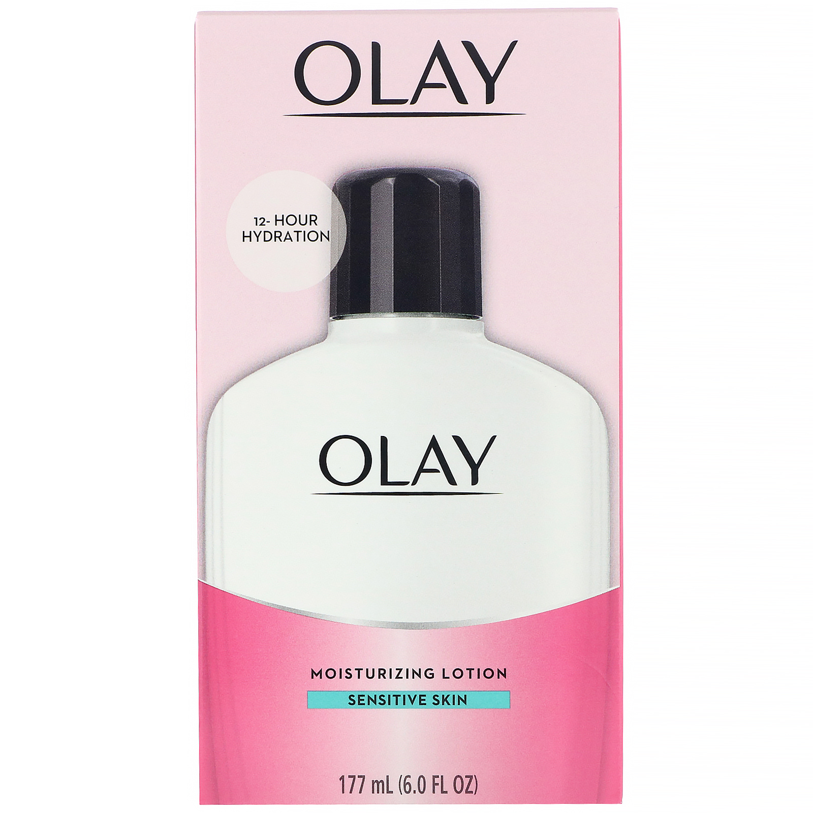 Olay, Moisturizing Lotion, Sensitive Skin, 6.0 fl oz (177 ml) iHerb