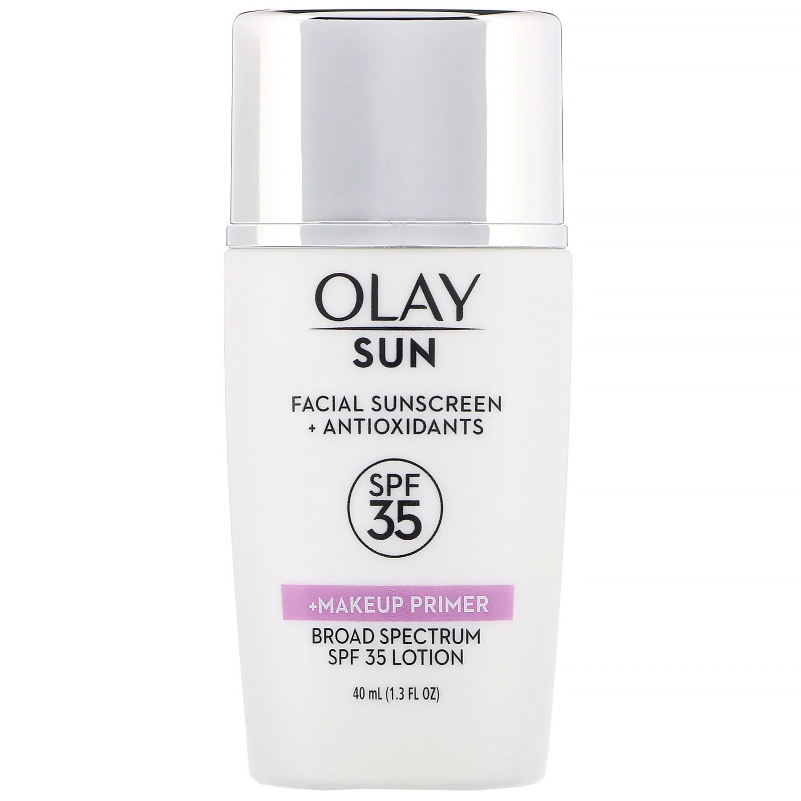 Olay, Sun, Facial Sunscreen + Makeup Primer, SPF 35, 1.3 fl oz (40 ml