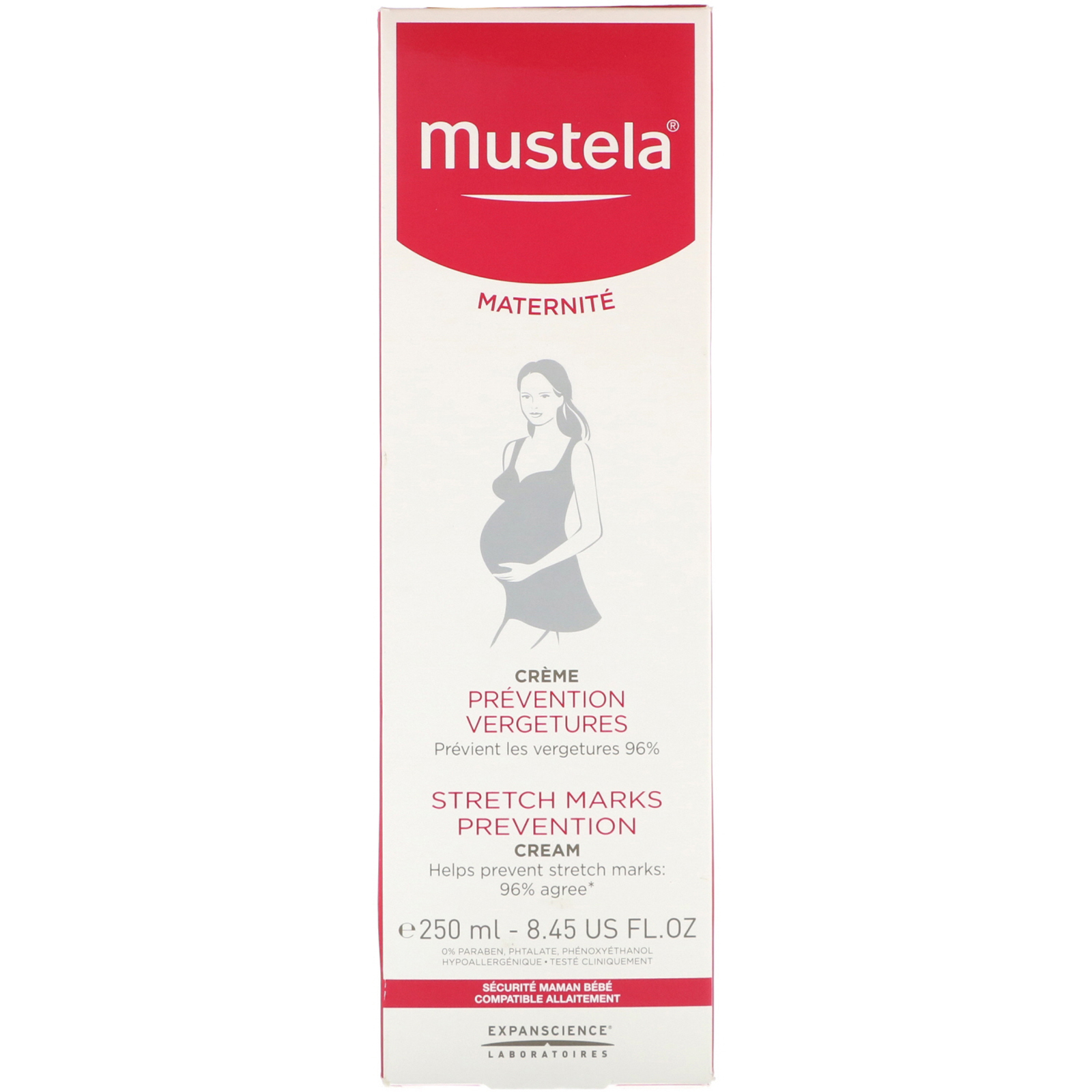 Mustela, Stretch Marks Prevention Cream, 8.45 fl oz (250 ml) iHerb