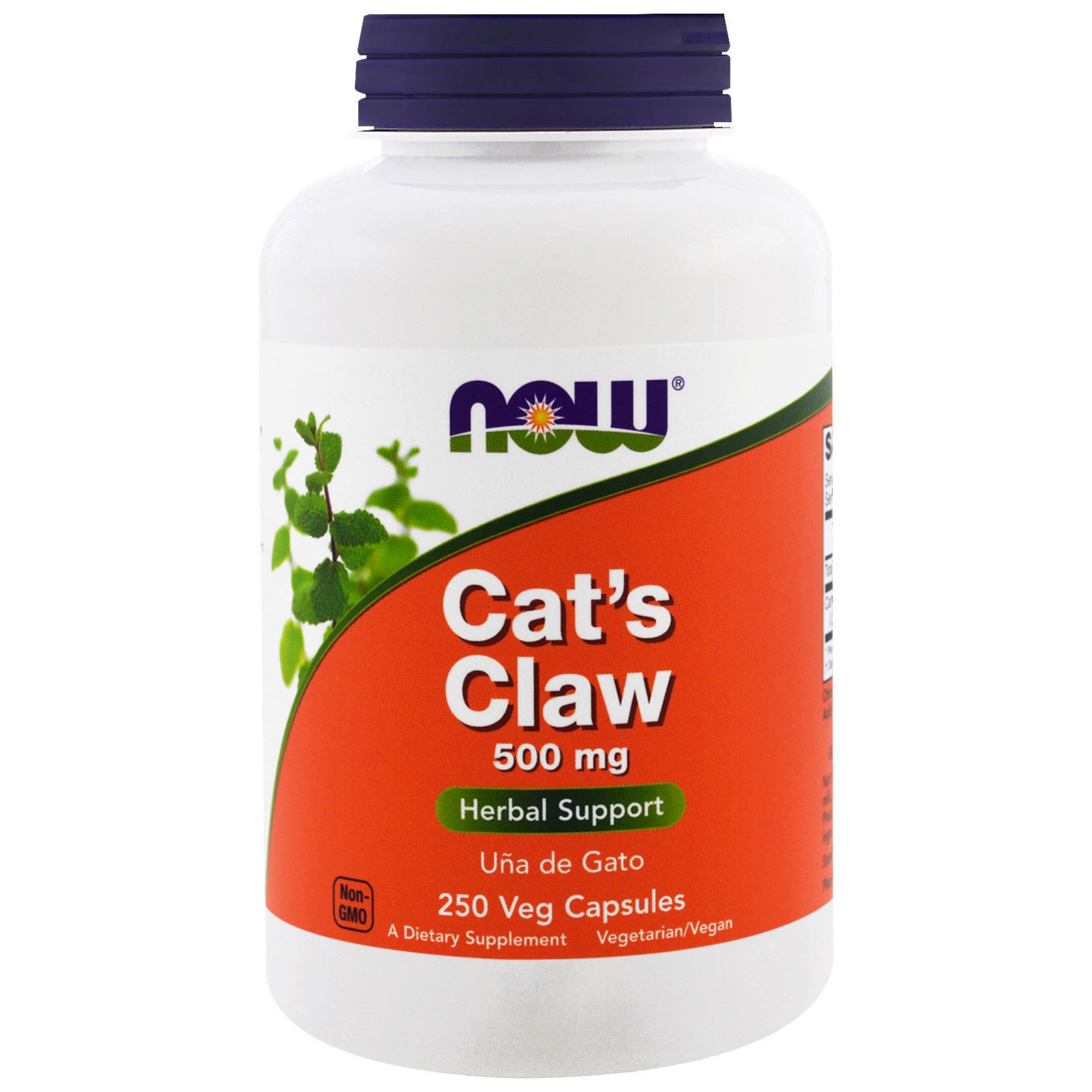 Now Foods, Cat's Claw, 500 mg, 250 Veg Capsules iHerb
