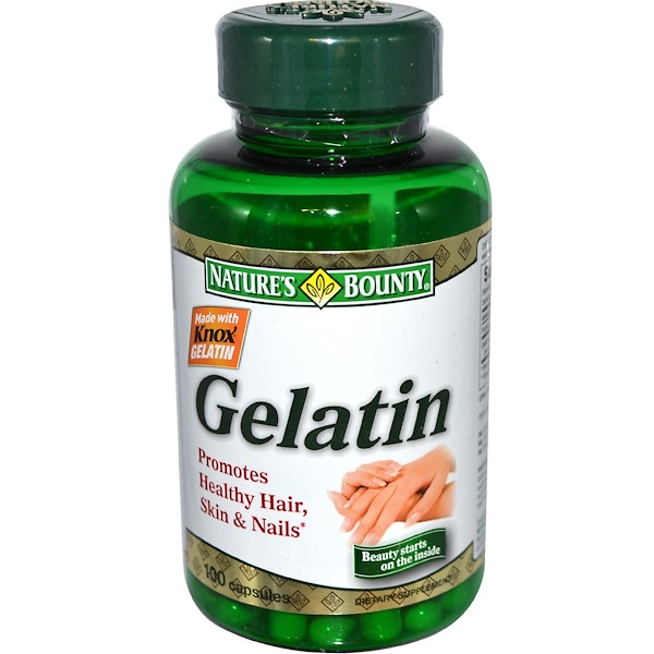 Nature's Bounty, Gelatin, 100 Capsules iHerb