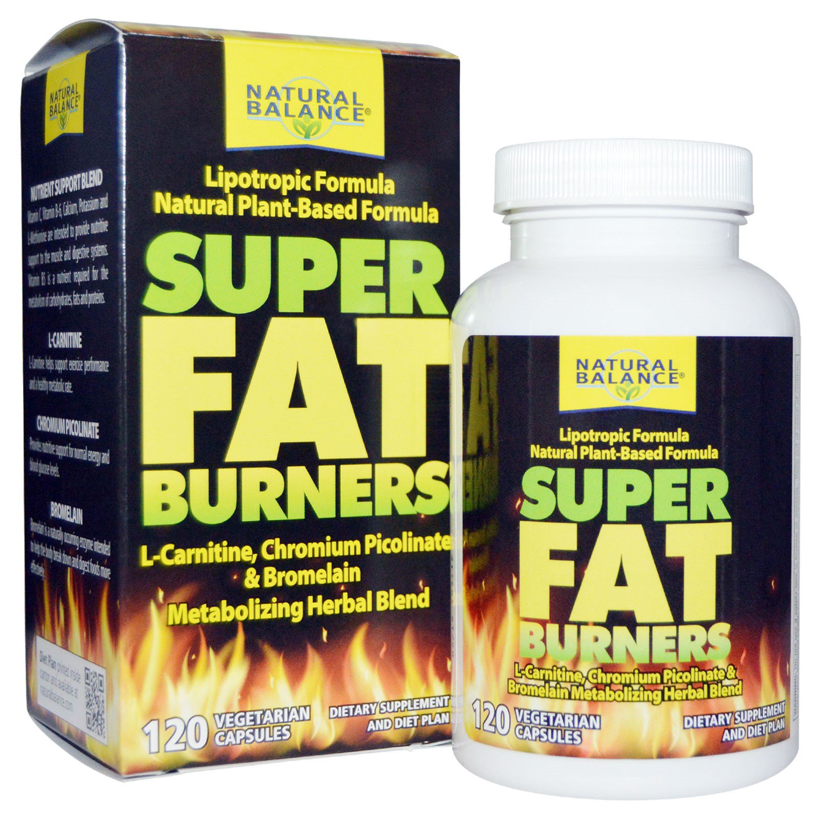 Natural Balance, Super Fat Burners, 120 Veggie Caps iHerb
