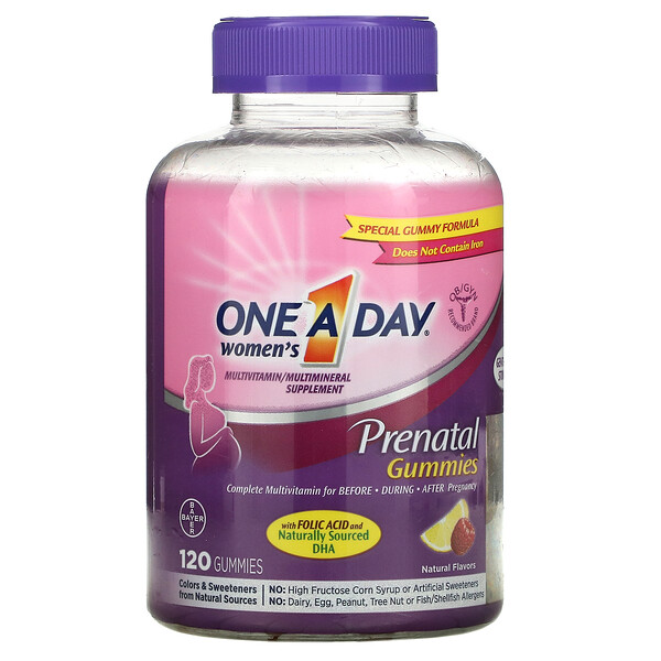 OneADay, Women's Prenatal Gummies with Folic Acid and DHA
