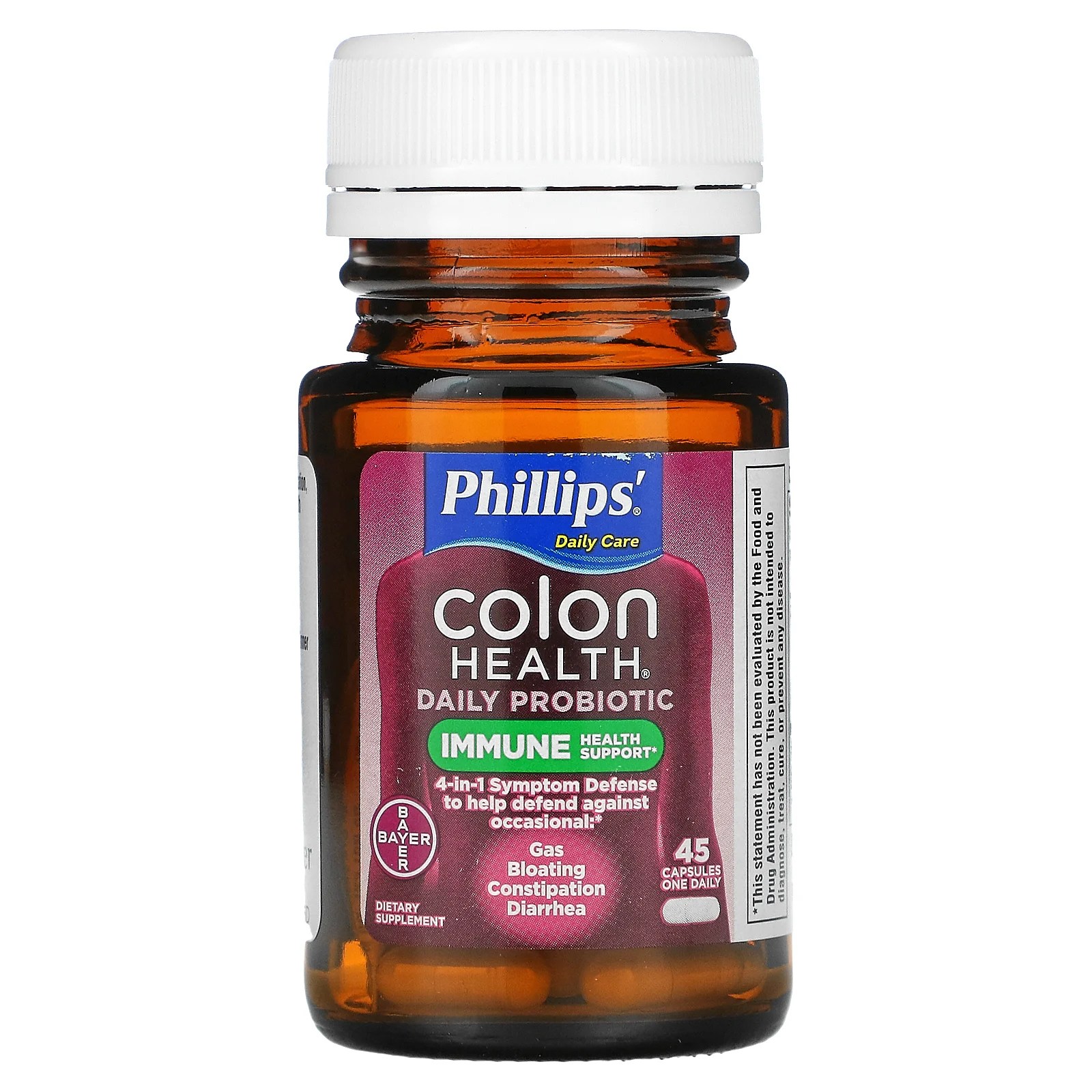 Phillips, Colon Health Daily Probiotic, 45 Capsules