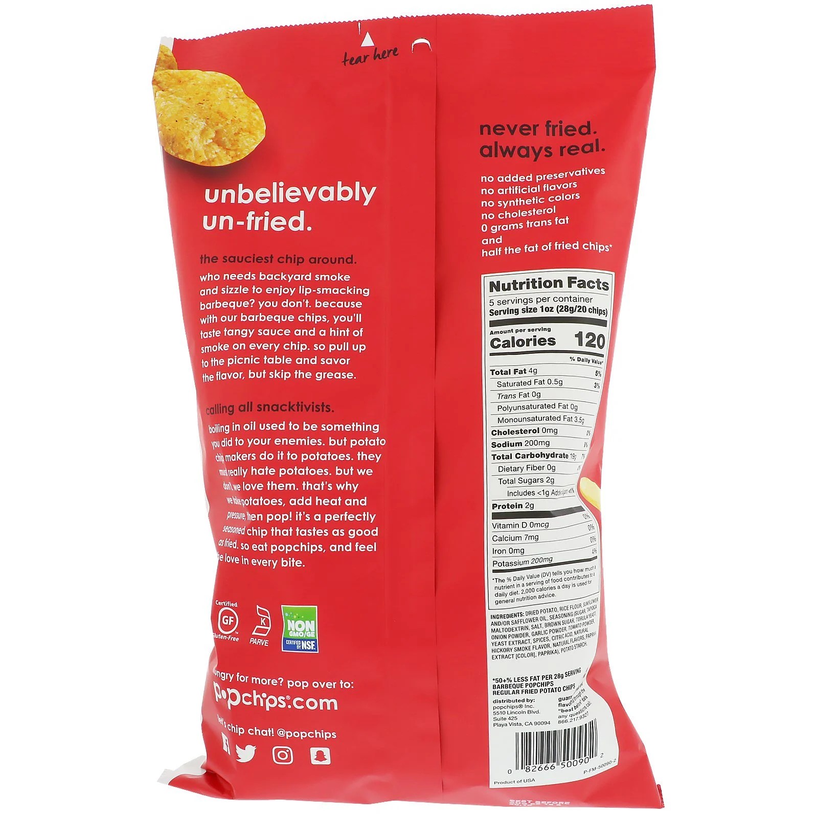 Bbq Popchips Nutrition Facts Besto Blog