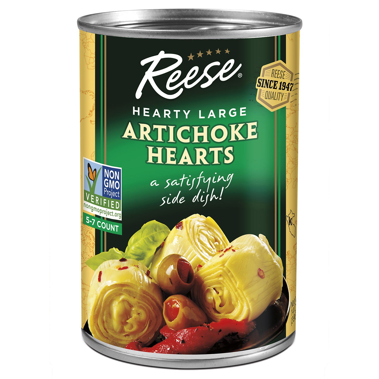 Reese, Artichoke Hearts, 57 Large Size, 14 oz (396 g) iHerb