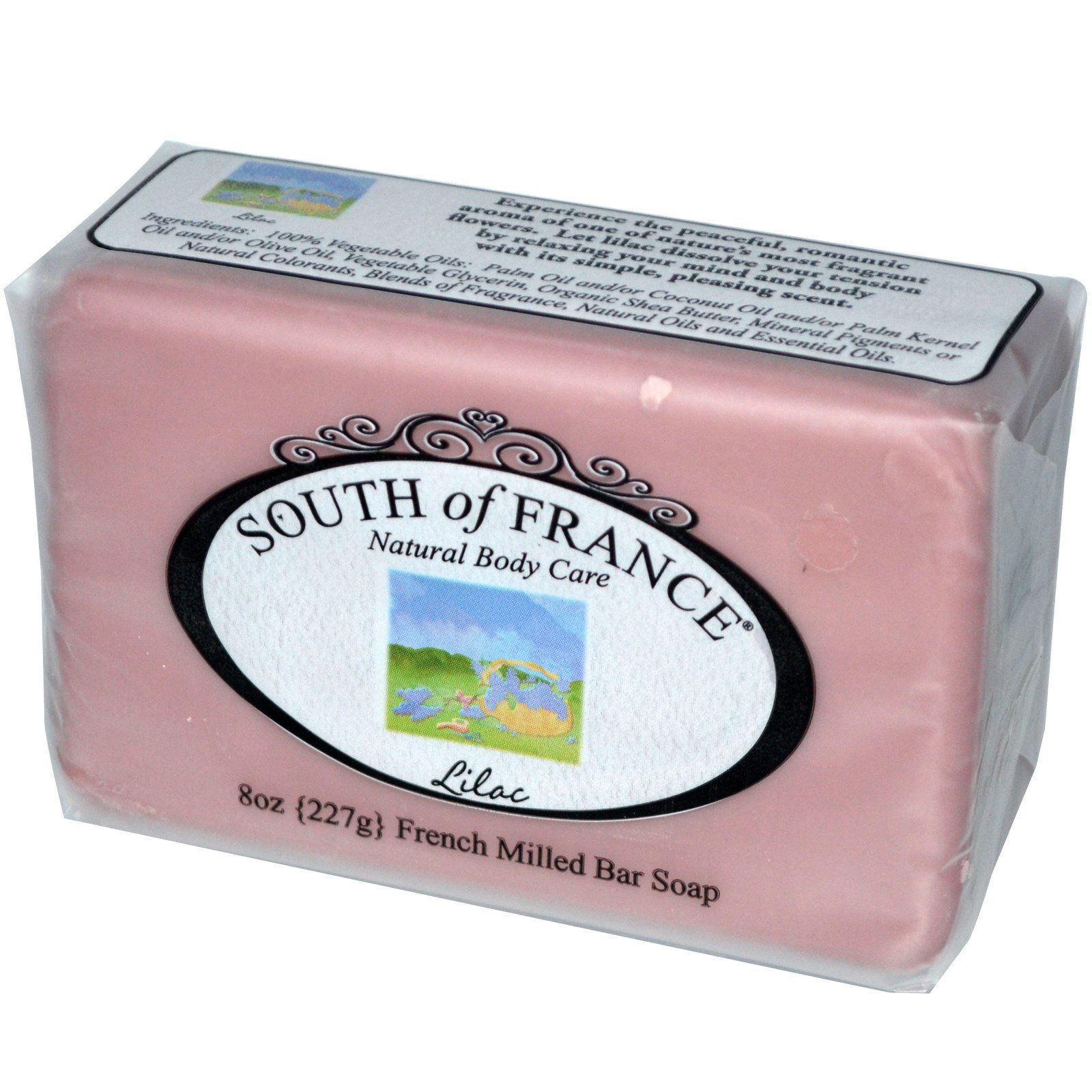 South of France, French Milled Bar Soap, Lilac, 8 oz (227 g) iHerb