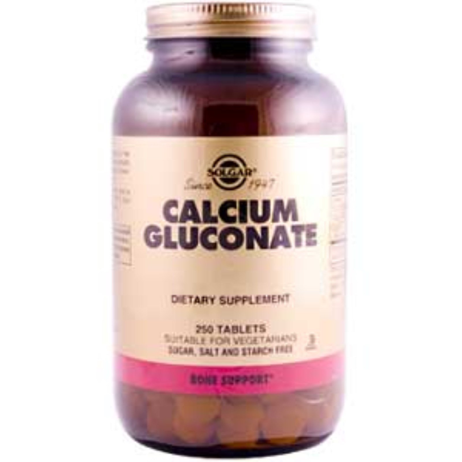 Solgar, Calcium Gluconate, 250 Tablets iHerb