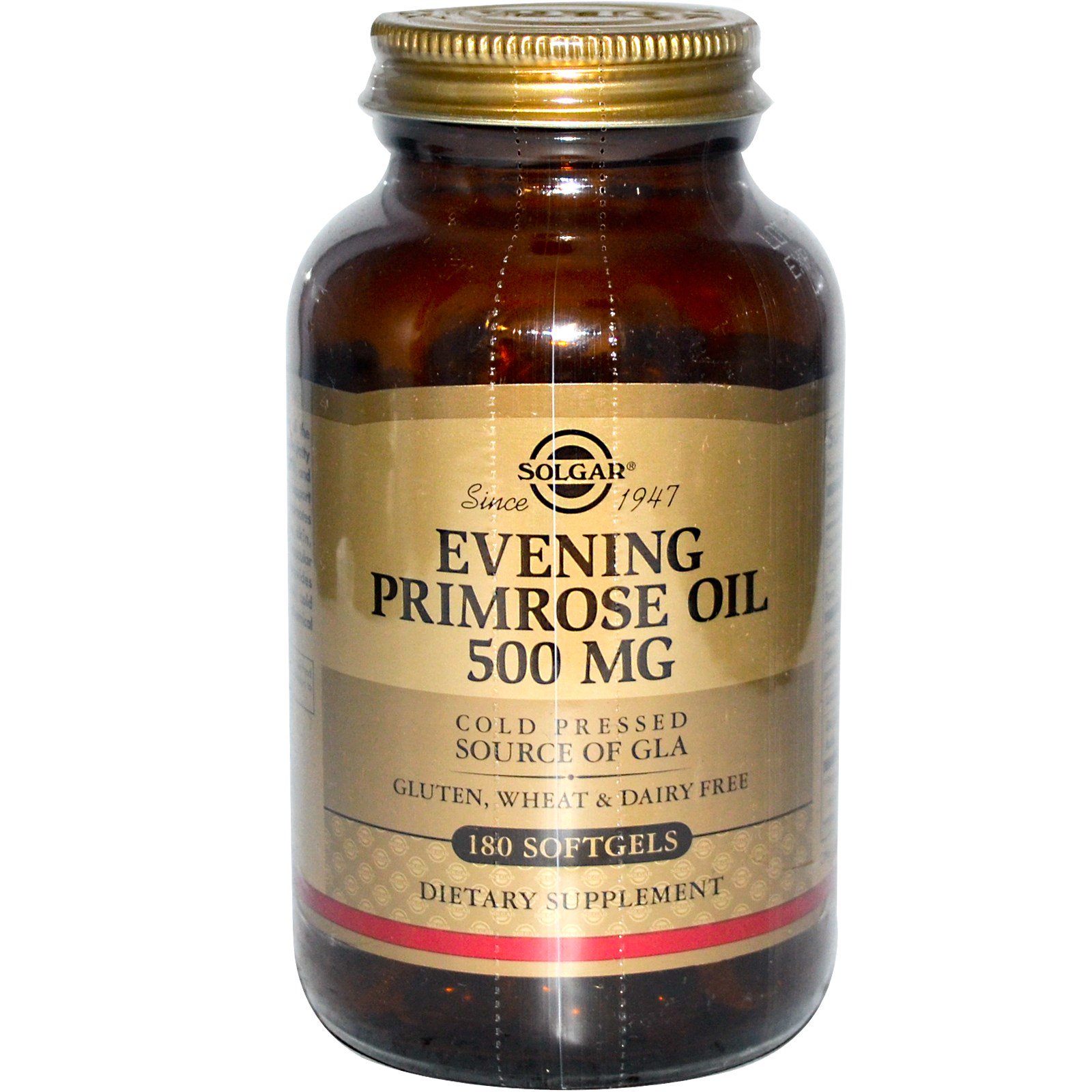 Solgar, Evening Primrose Oil, 500 mg, 180 Softgels