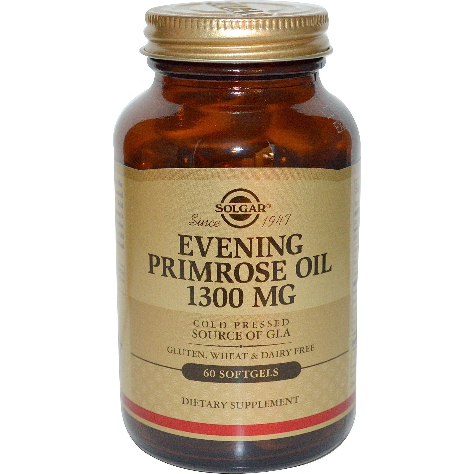 Solgar, Evening Primrose Oil, 1300 mg, 60 Softgels