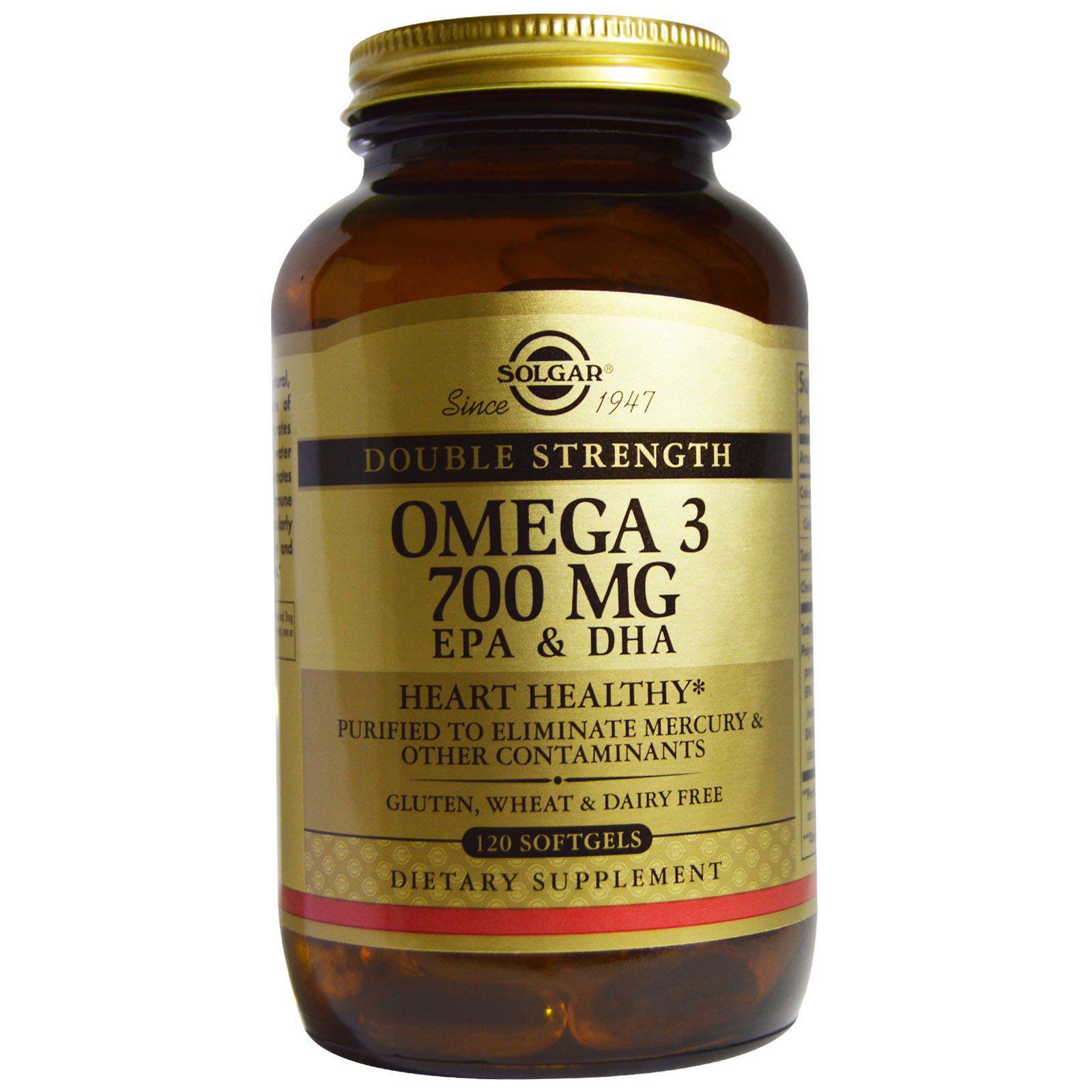 Solgar, Omega3, 700 mg, EPA & DHA, 120 Softgels