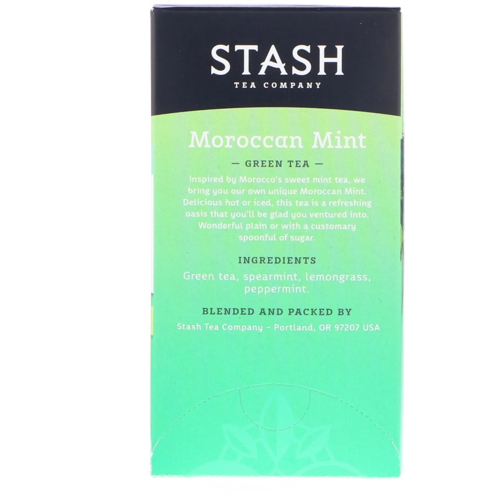 Stash Tea, Green Tea, Moroccan Mint, 20 Tea Bags, 0.9 oz (26 g) iHerb