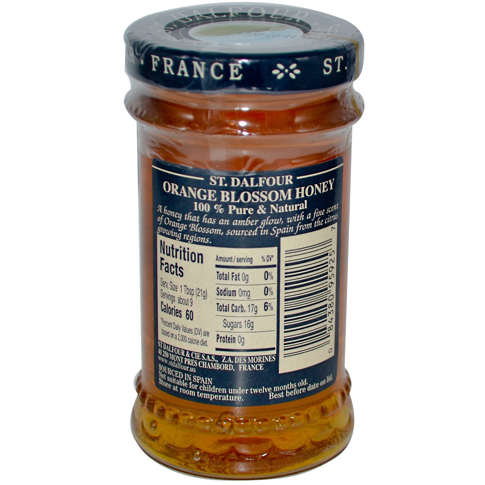 St. Dalfour, Orange Blossom Honey, 7 oz (200 g) iHerb