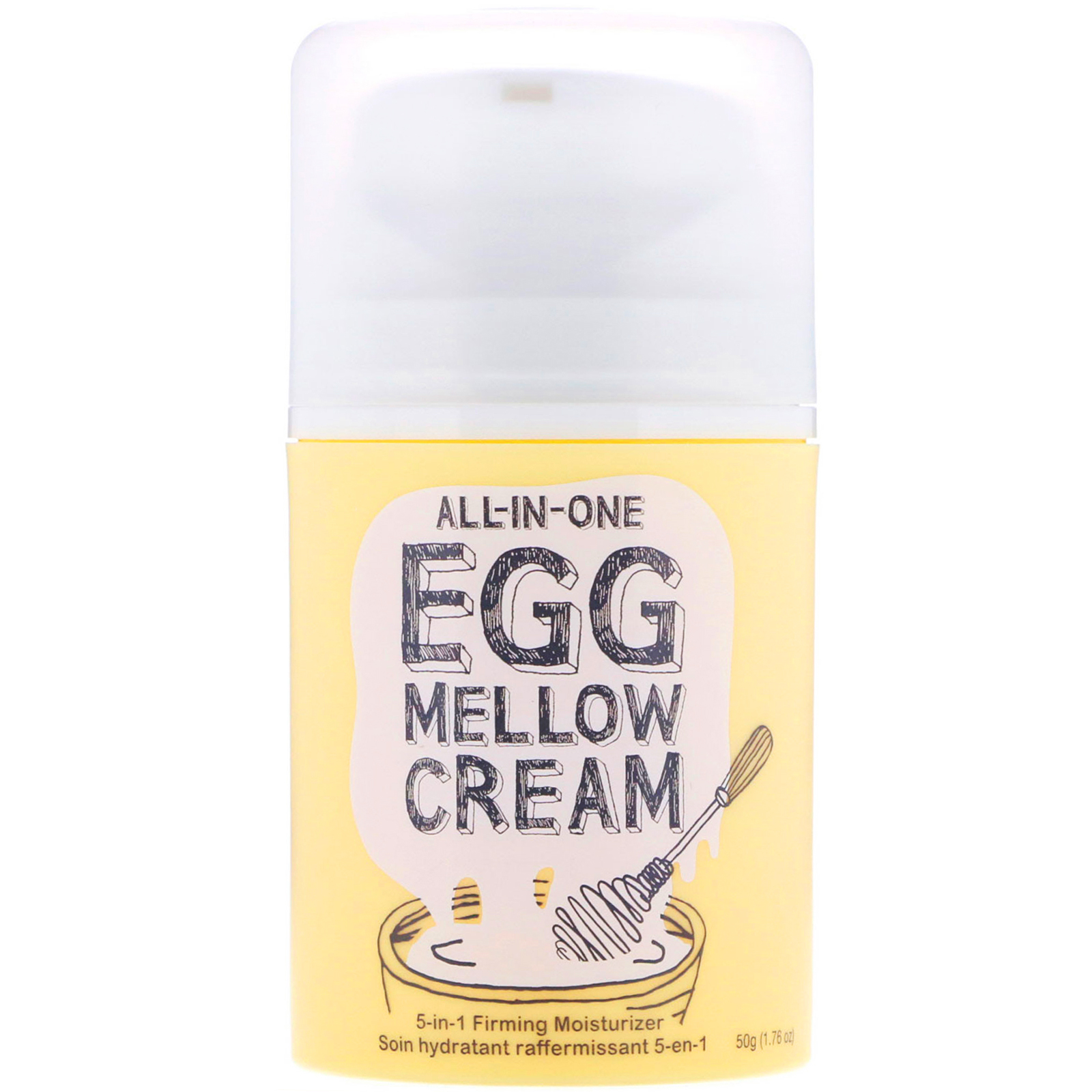 Too Cool for School, AllinOne Egg Mellow Cream, 5in1 Firming