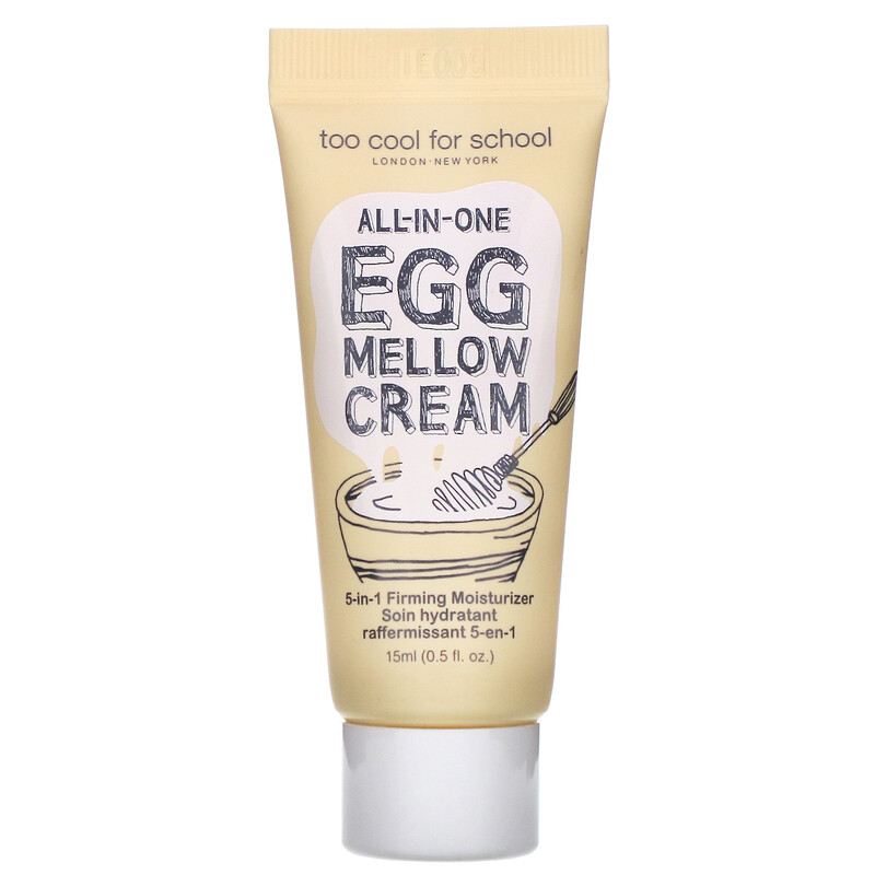 Too Cool for School, AllinOne, Egg Mellow Cream, 5 in1 Firming