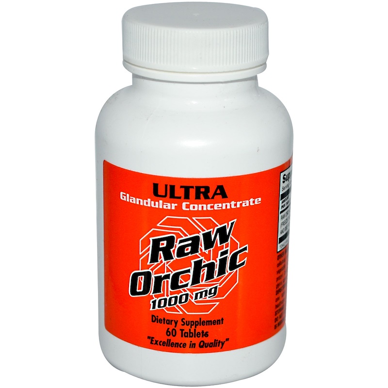 Ultra Enterprises, Raw Orchic, 1,000 mg, 60 Tablets iHerb