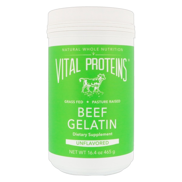 Vital Proteins, Beef Gelatin, Unflavored, 16.4 oz (465 g)