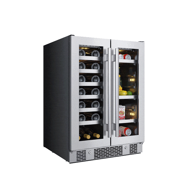 Avallon Wine and Beverage Coolers Beverage Appliances AWBC242GGFD