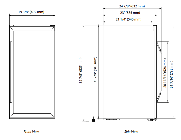 EdgeStar Wine Coolers Beverage Appliances CWF440SZ