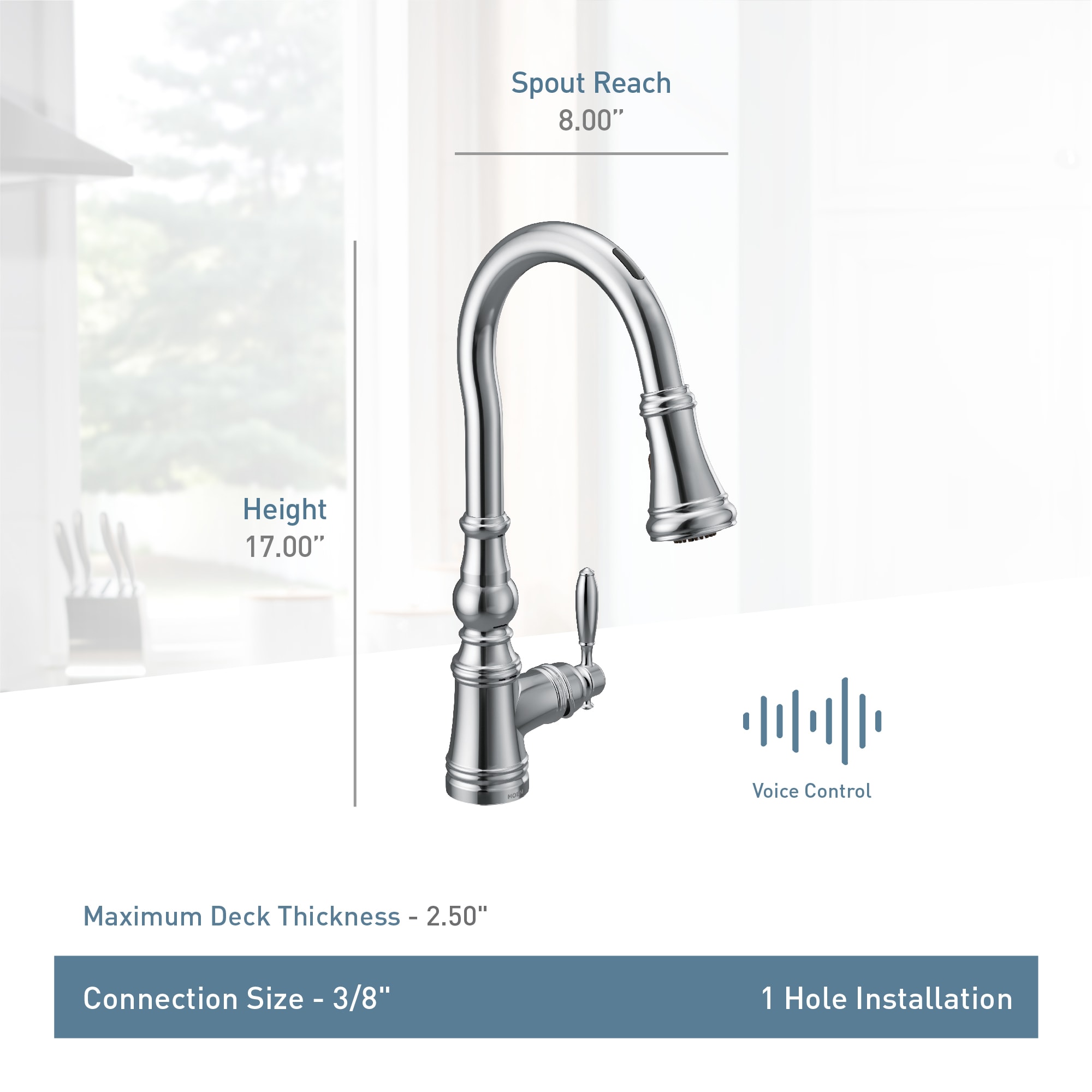 Moen S73004EVBG U by Moen Weymouth 1.5 GPM