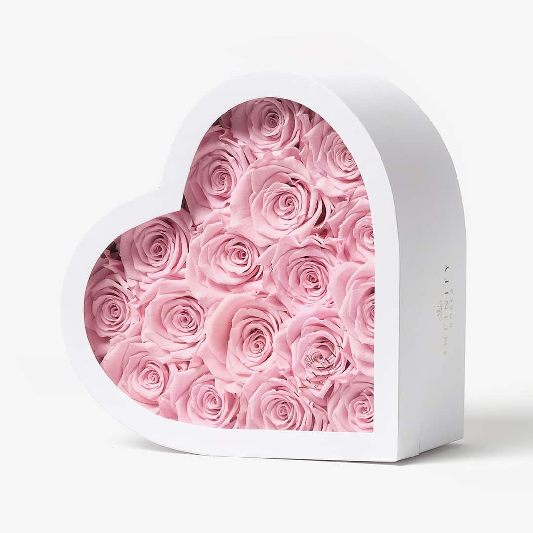 Large Pink Heart Box