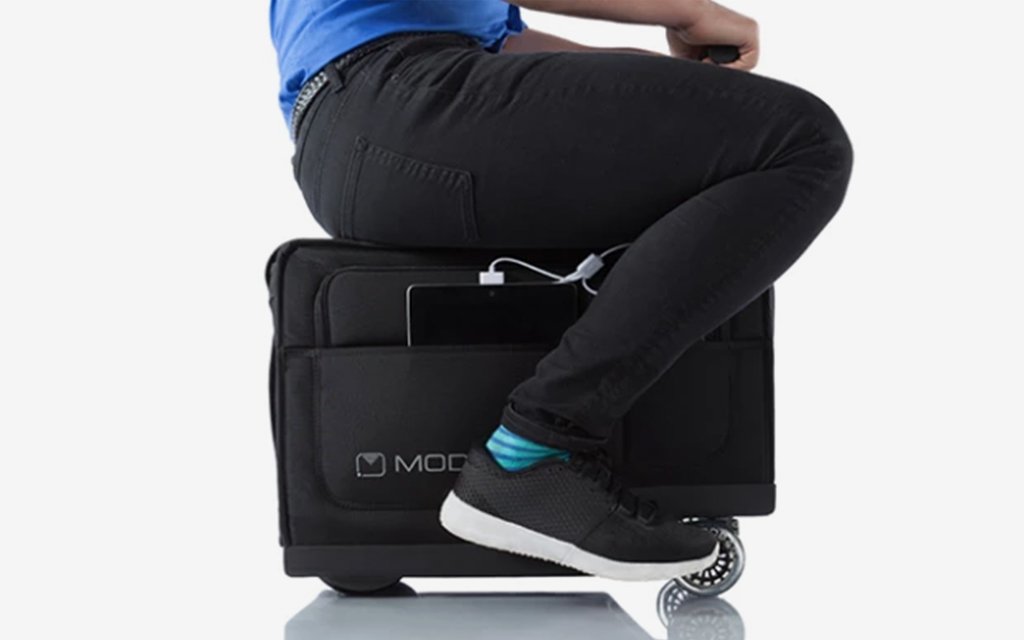 Modobag Rideable Suitcases, Driveable Carryon Luggage InsideHook