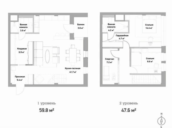 Office for sale with an area of 107.9 sq.m. Loftkvartal Studio 12