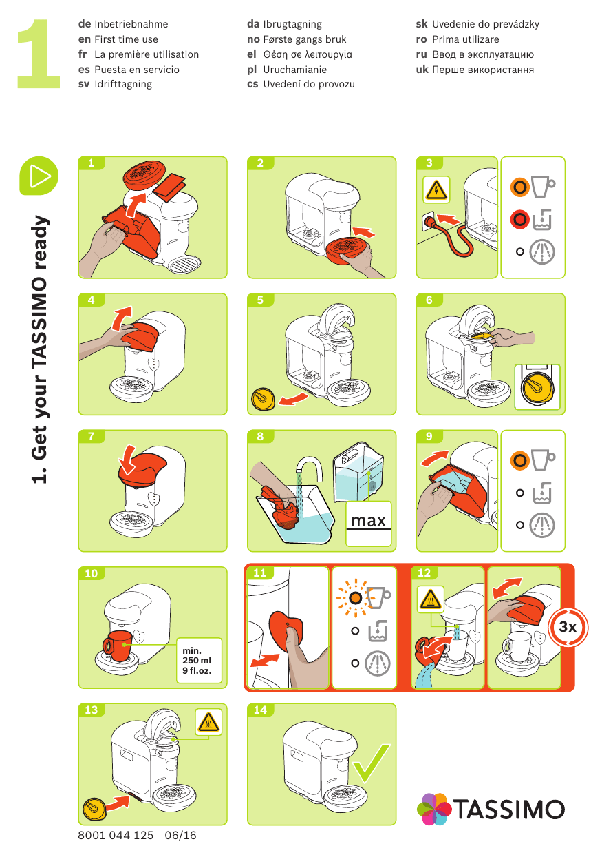 Bosch Tassimo Vivy 2 Anleitung / Dieses handbuch fällt unter die