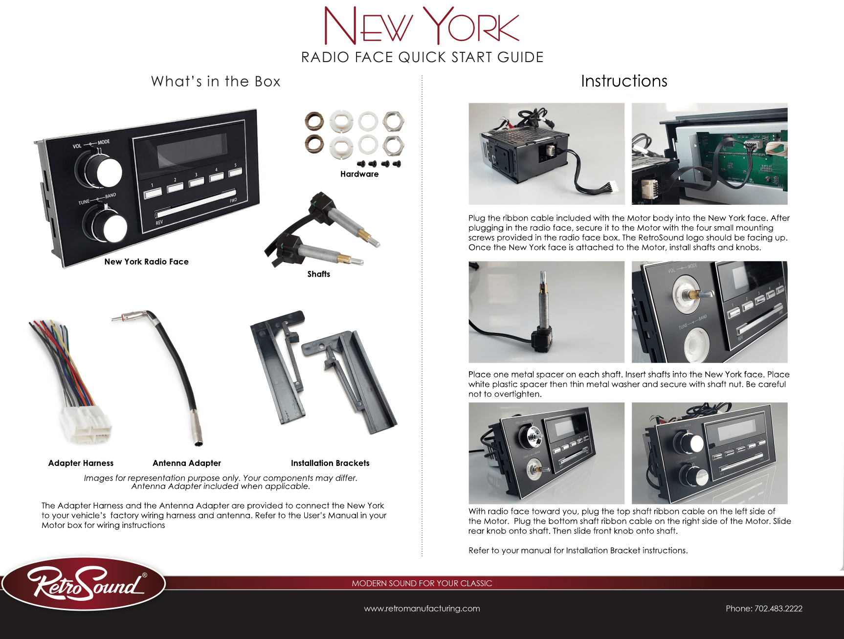 RetroSound New York Quick start guide Manualzz