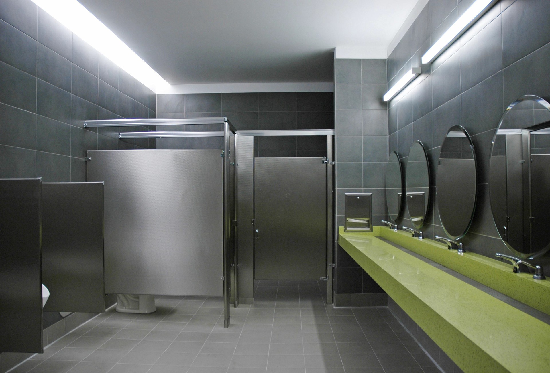 Rigidized Restroom Design