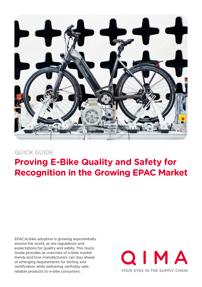Quick Guide Proving EBike Quality and Safety for Recognition in the