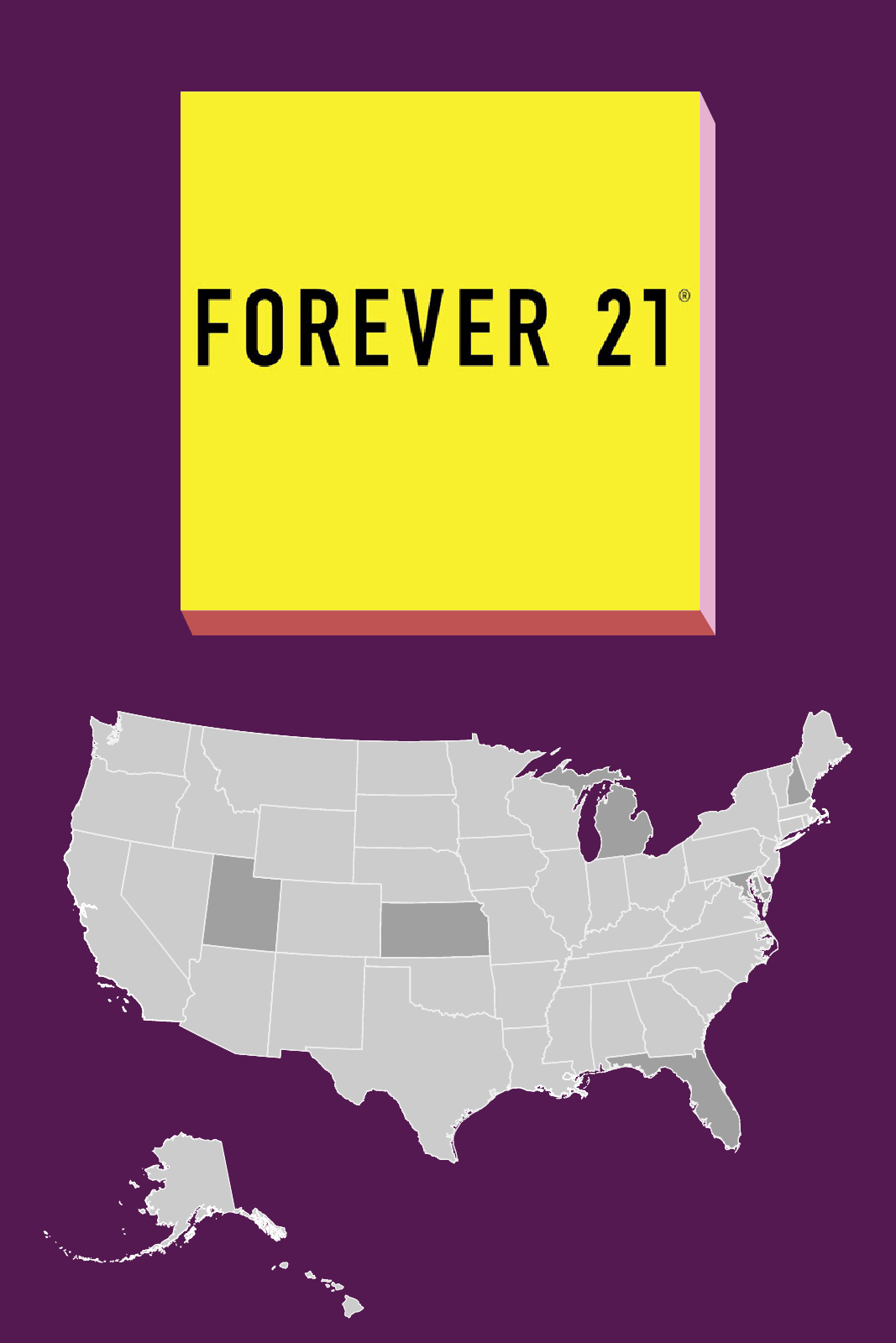 Popular Clothing Stores 2016 Macys, Forever 21