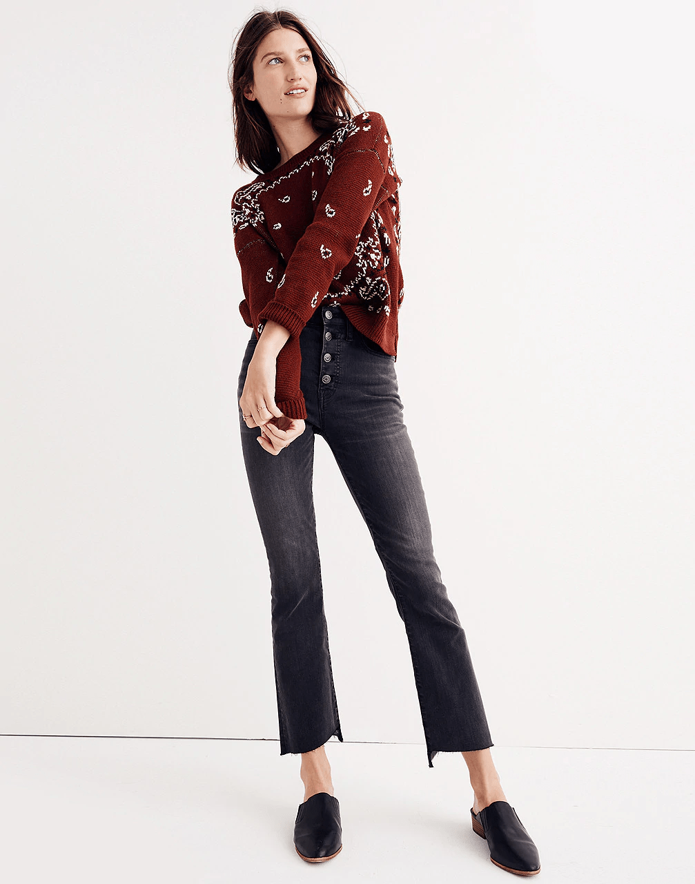 Madewell + Cali DemiBoot Jeans