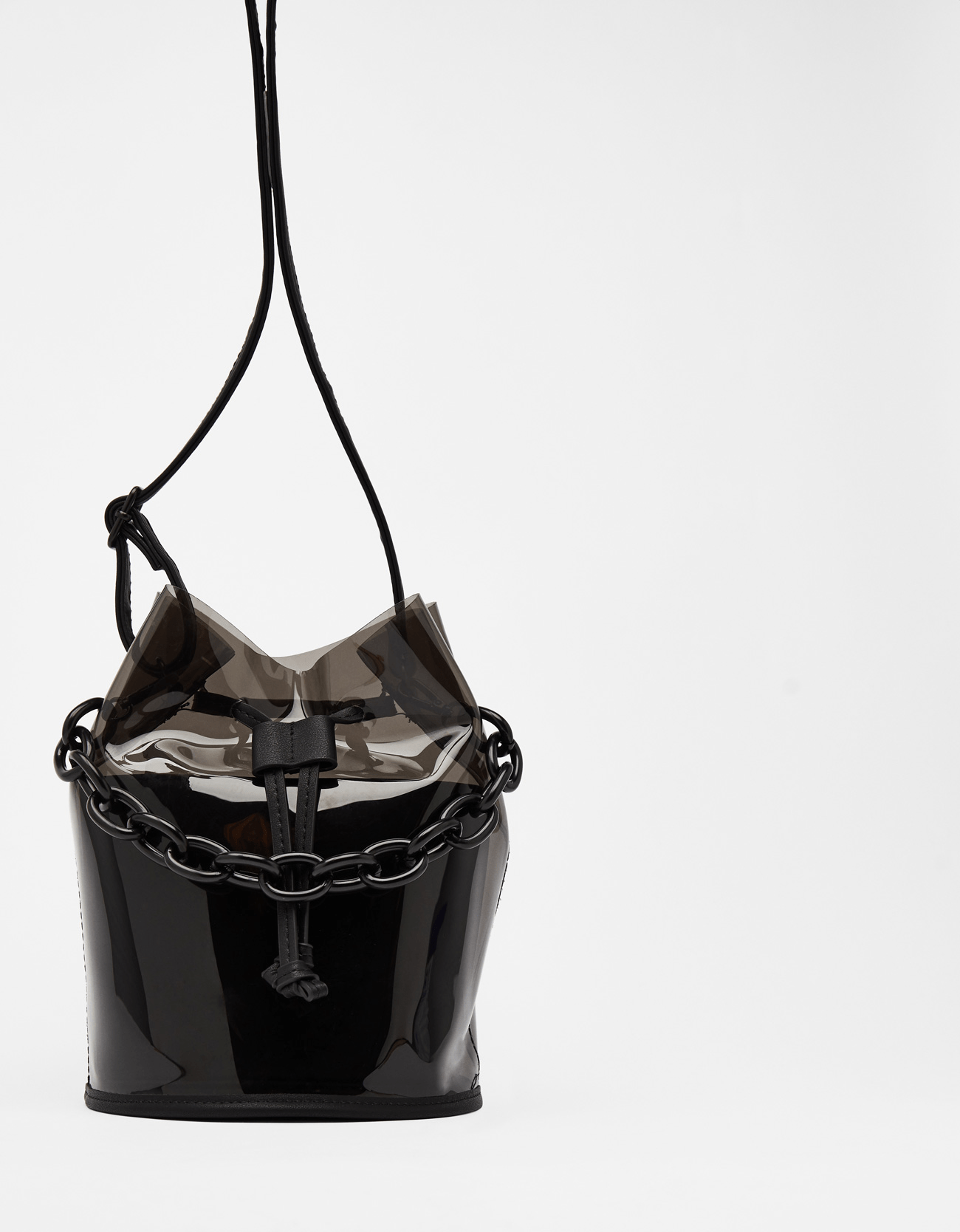 Bershka + Bucket Bag With Chain