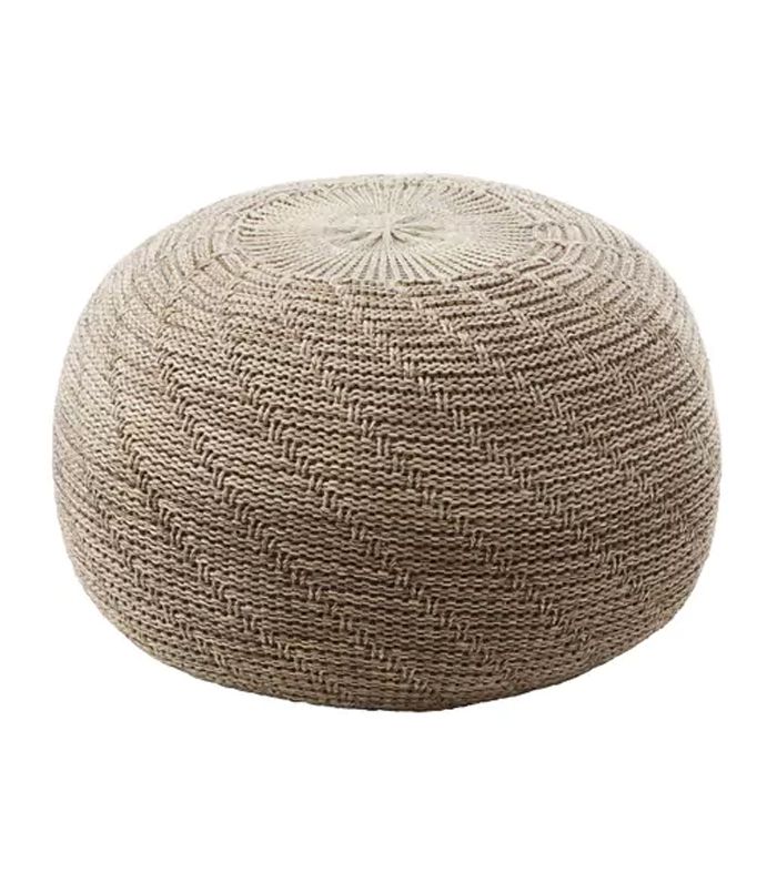 Ikea + SANDARED Pouffe, beige