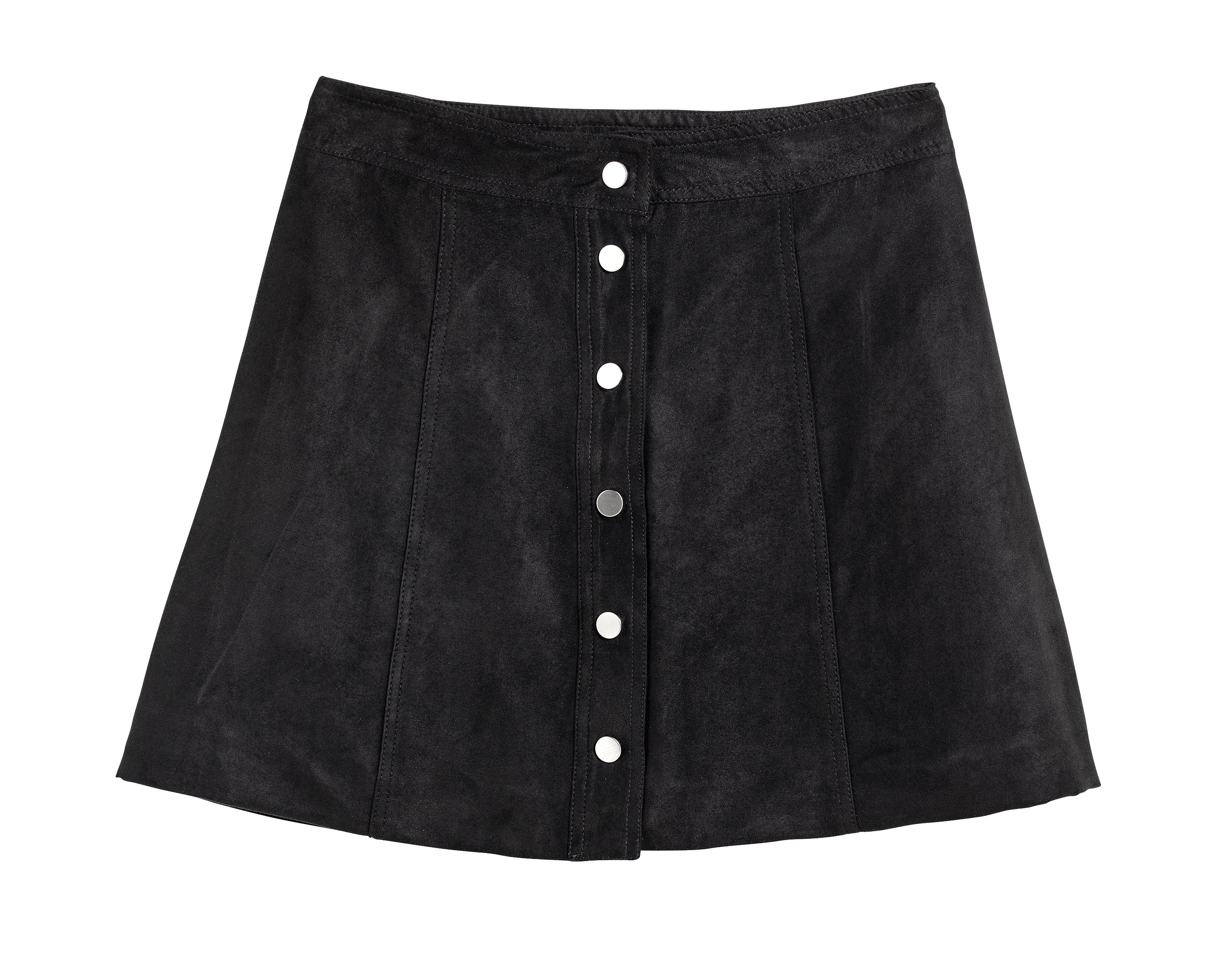 H&M + Black Aline skirt