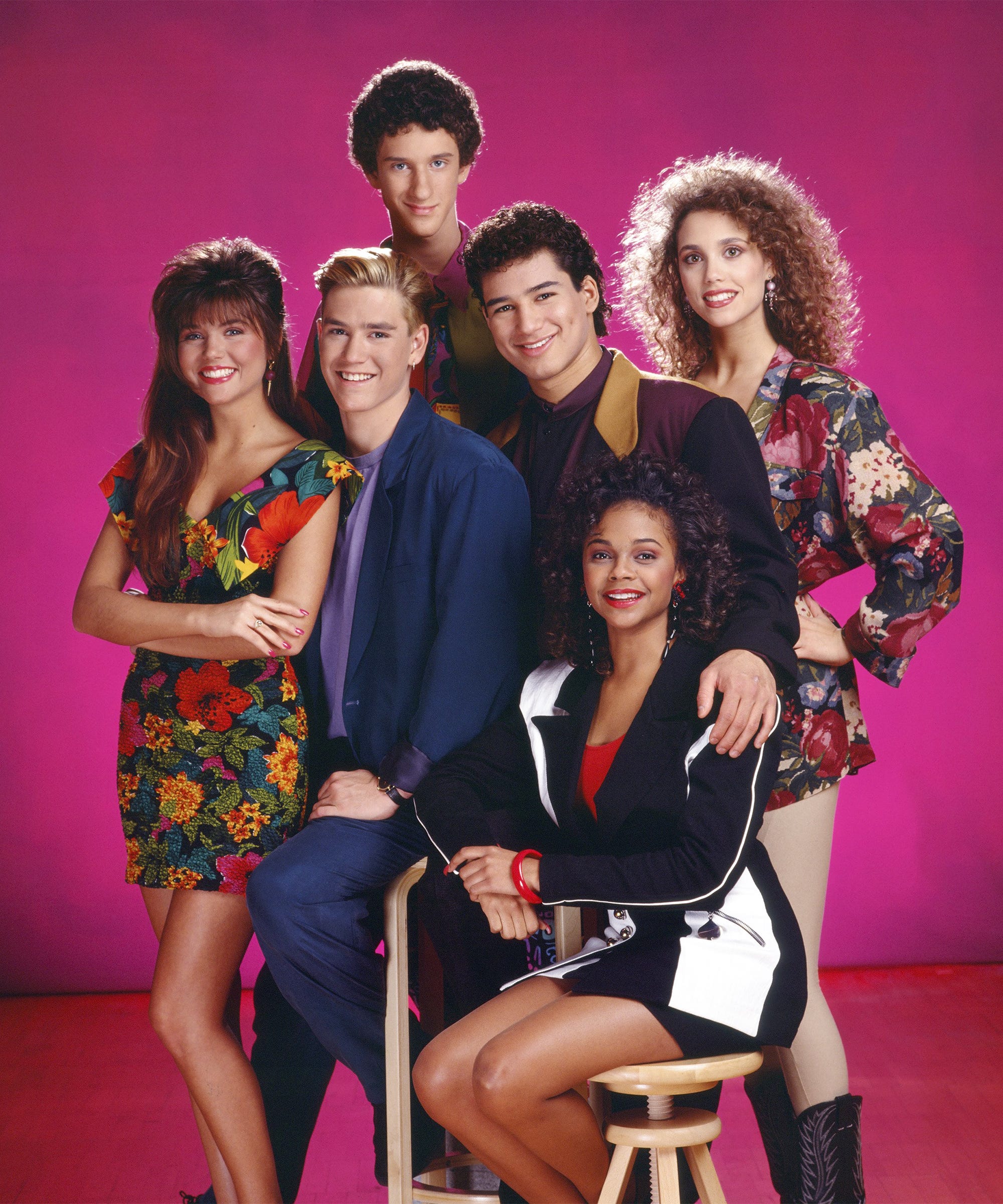 Zack Morris And Lisa Turtle The Bayside Triangle Saved By The Bell