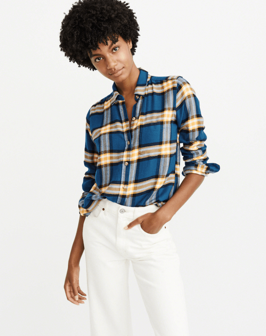 Abercrombie & Fitch + Flannel Shirt