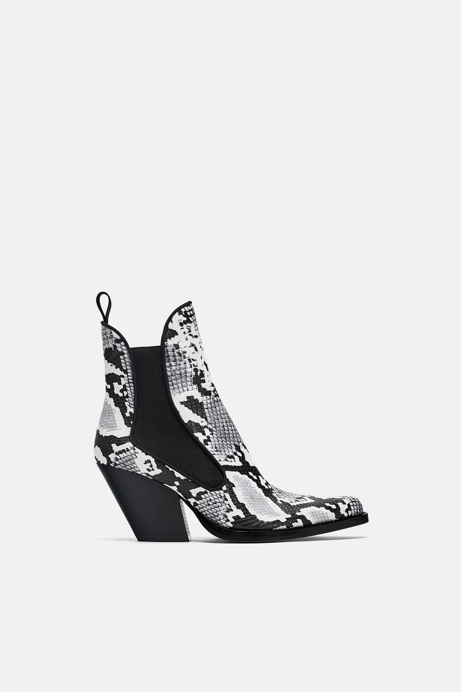 Zara + Cowboy Ankle Boots