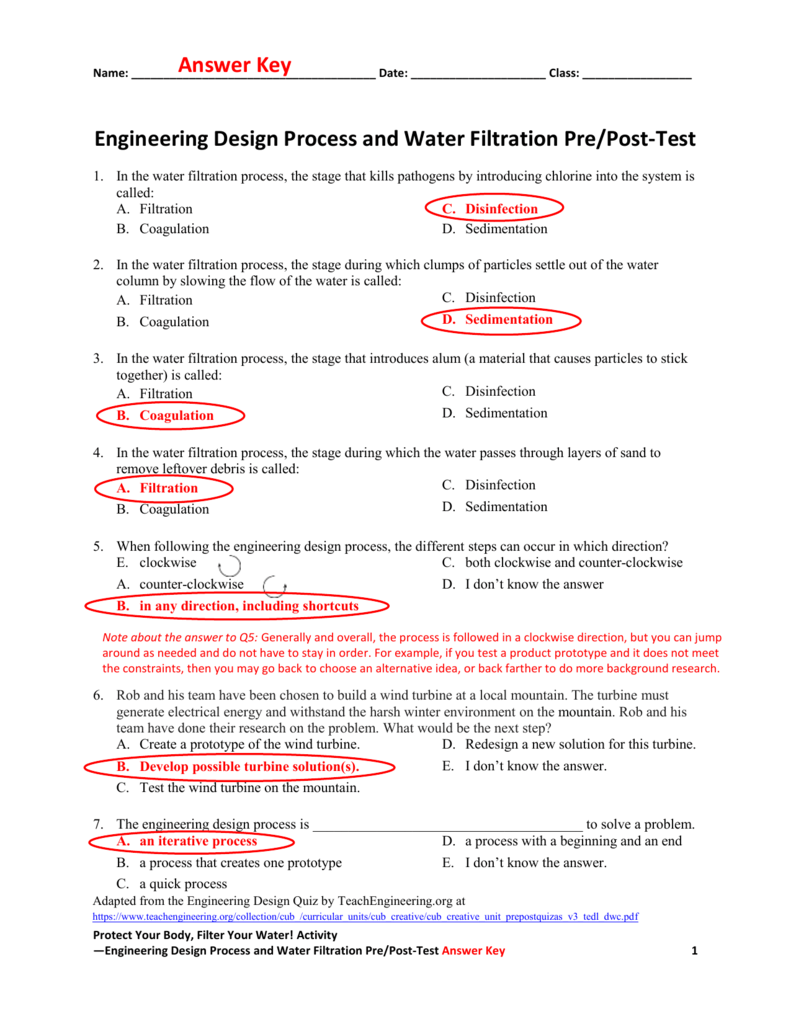 Adventures In Science Worksheet Answers